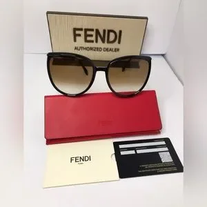 Fendi | Accessories | New Fendi Brown Butterfly Ladies 